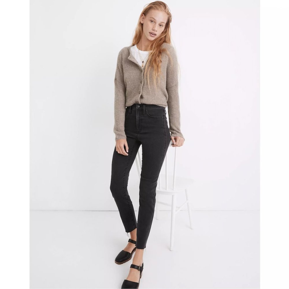Madewell Tall stovepipe jeans in Banbury wash 29T